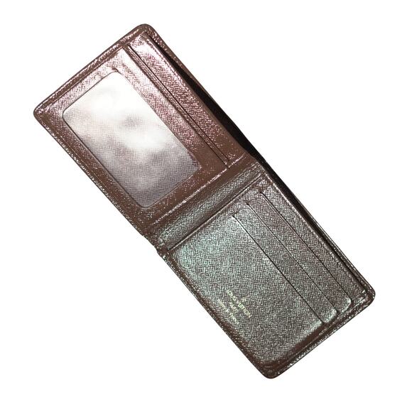 Auth Louis Vuitton Bifold Men's Wallet 4 Credit/ 1 ID card Wallet Refurbished - Picture 1 of 8